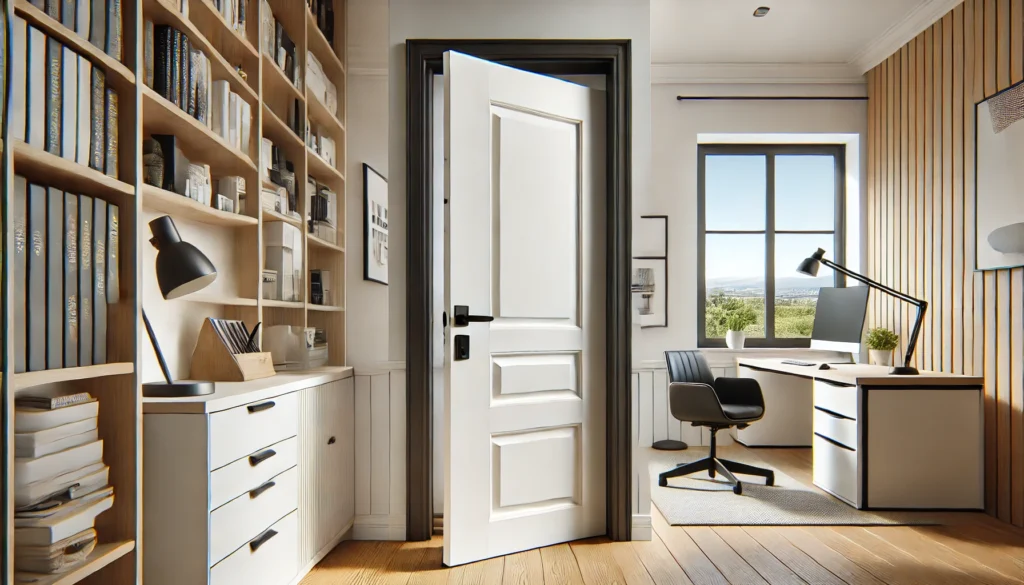puertas de interior lacadas blancas